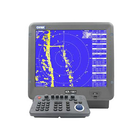KR-1968 船载64海里探测器19英寸液晶屏CCS认证 ONWA 安华