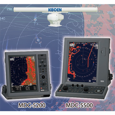 MDC-5200/5500 12.1英寸/15英寸彩色液晶船用雷达 KODEN 光电